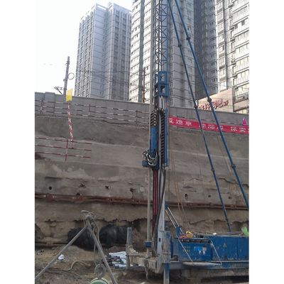 calidad  Reinforcement SJW-60 porcelain soil soft sand construction hydraulic soil blast grouting drilling rig with 20m tower fábrica